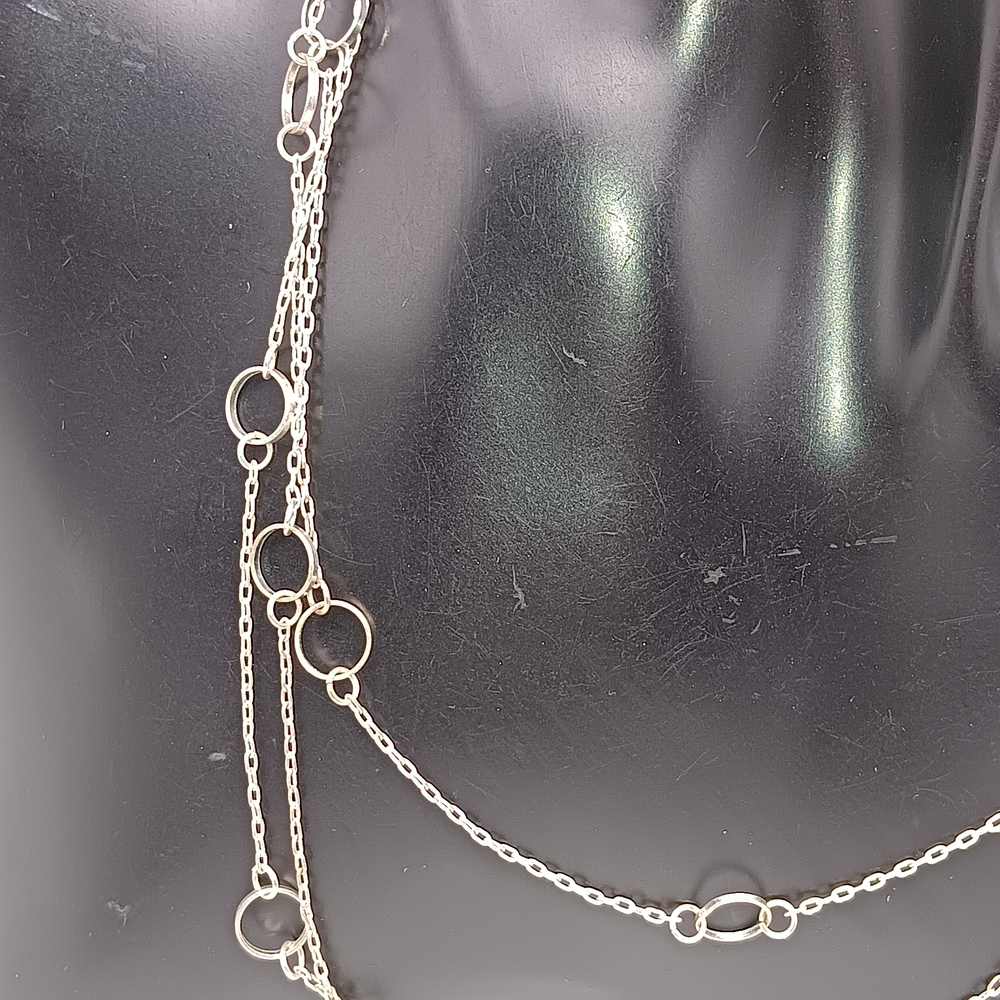 Elegant Gold-Tone Layered Necklace - Picture 2 of 5